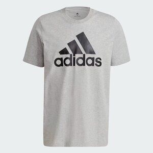 ADIDAS Essentials Men’s Big Logo TEE Grey/ Black M